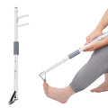 Nelyrho Long Handled Toenail Clippers with Magnifier – 50cm White
