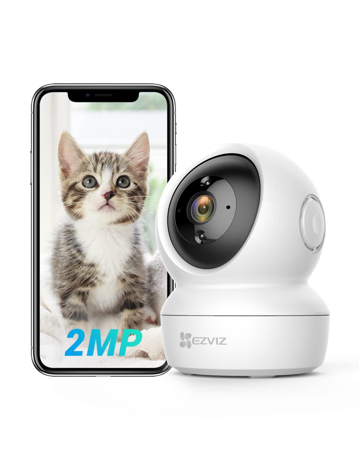 EZVIZ C6N Indoor WiFi Security Camera – Smart Baby & Pet Monitor