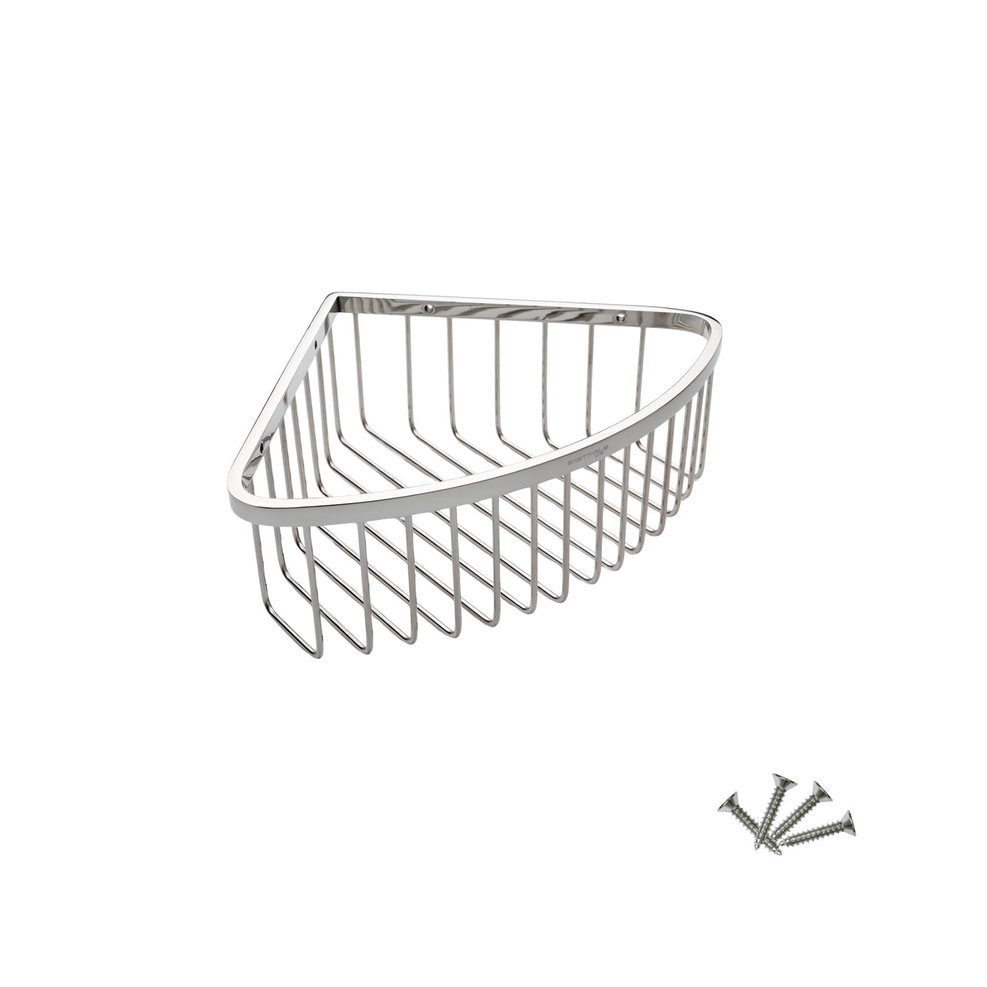 Sagittarius 80S1 Corner Shower Caddy - Rustproof Stainless Steel Chrome
