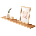 OAKERLAND 90cm Solid Oak Floating Shelf | Minimalist Wooden Wall Ledge