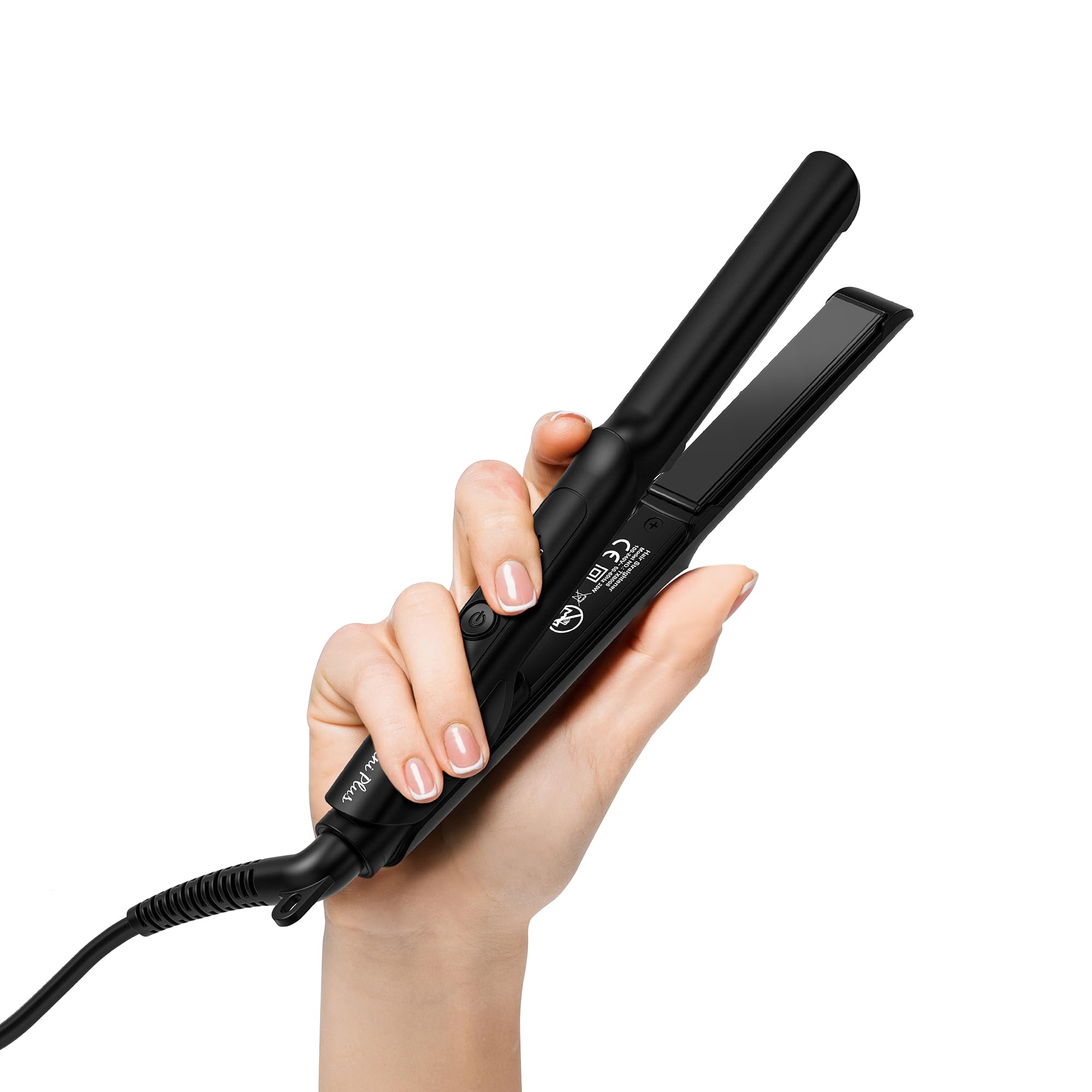 Farery Mini Hair Straightener – Ceramic Travel Flat Iron for Short Hair
