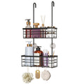 HapiRm 2-Tier Hanging Shower Caddy | Rustproof Stainless Steel Organiser