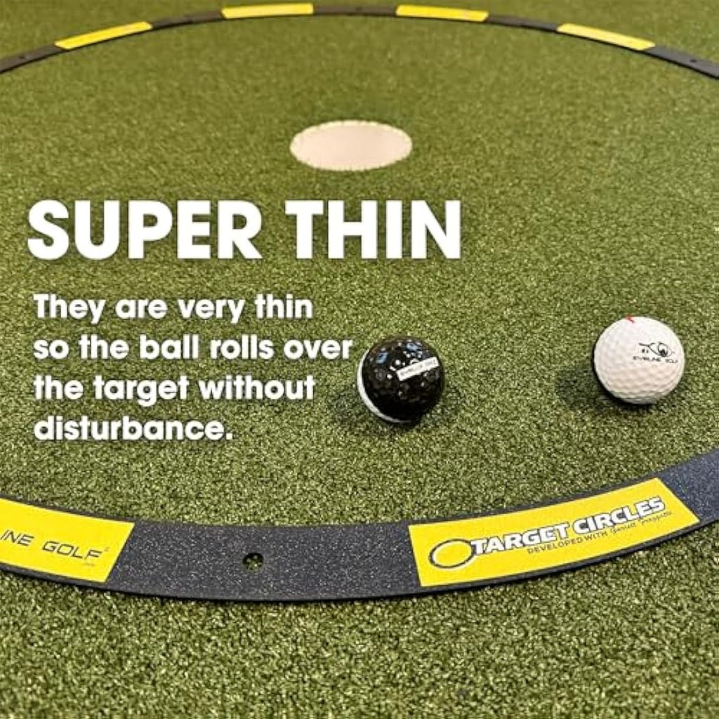 EyeLine Golf Target Circles – Portable Chipping and Putting Training Aid