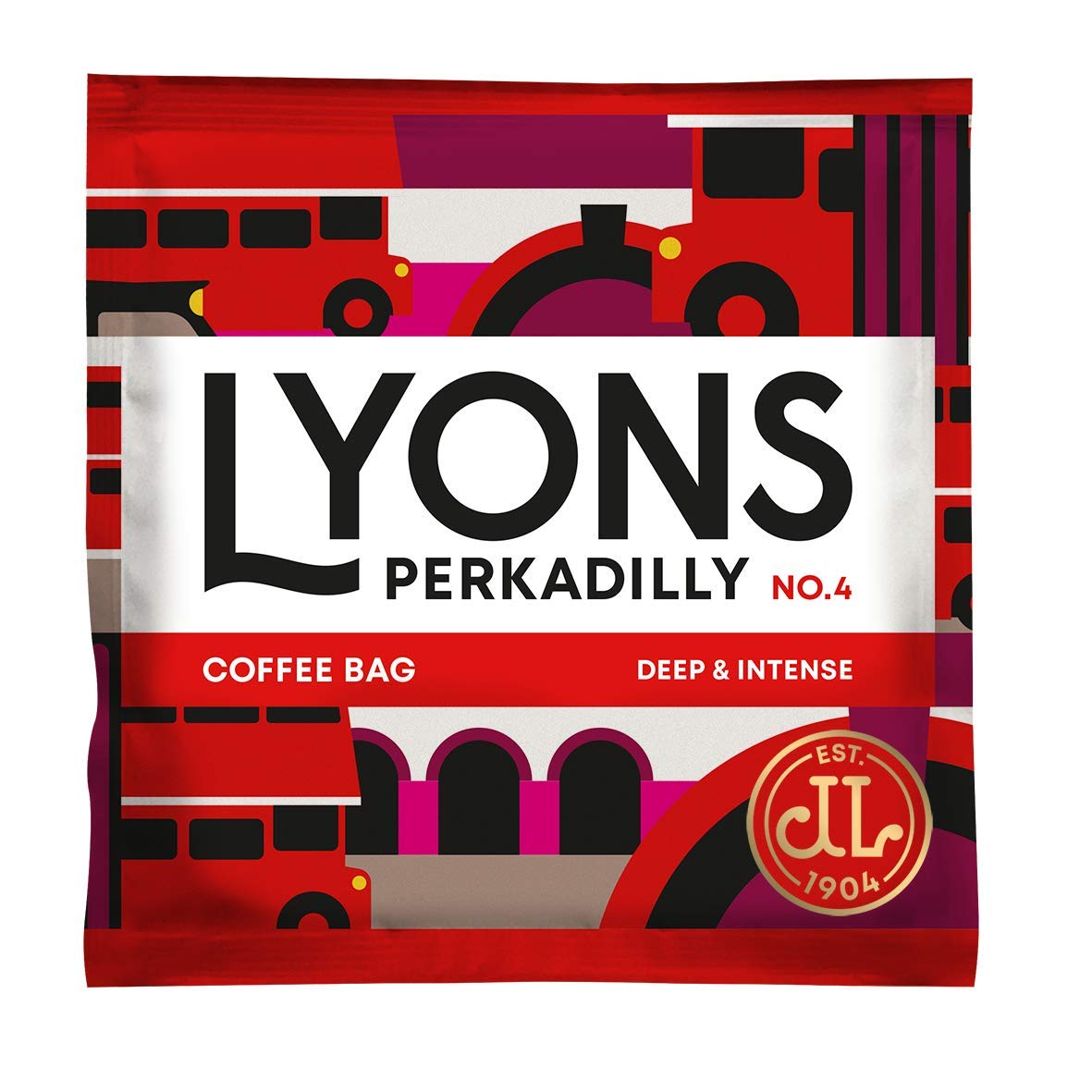 Lyons No4 Coffee Bags - Bulk Buy 150 Pack Rich Brewed Coffee