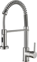 Cobbe Kitchen Tap – High Arc Pull Down Sprayer Sink Mixer (Brushed Nickel)