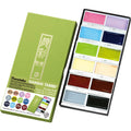 Kuretake Gansai Tambi Japanese Watercolor Paint Set – 12 Nuance Colors