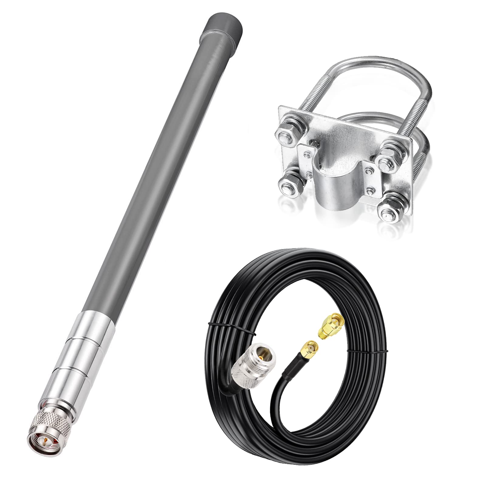Bingfu 868MHz LoRa Antenna | 3dBi Weatherproof Fiberglass for Helium Miner