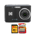 Kodak PIXPRO FZ45 Digital Camera Bundle - 1080p HD Video with 32GB SD Card