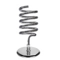 Ejoyous Acrylic Hair Dryer Holder – Stainless Steel Desktop Stand, Black
