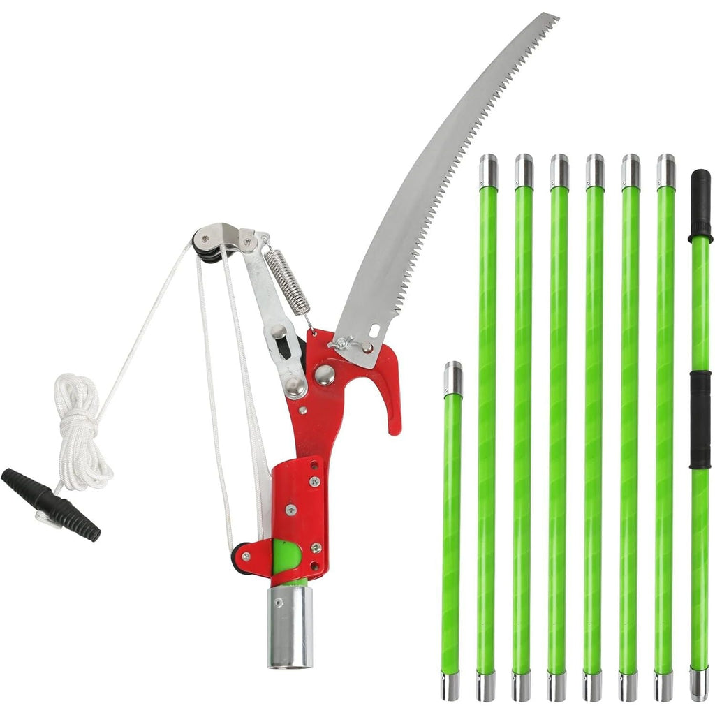 Maxant 8m Tree Pole Pruner – Manual Pole Saw with Pruning Scissors