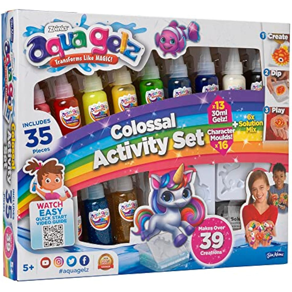John Adams Aqua Gelz Colossal Activity Set - Underwater Magic Craft Kit