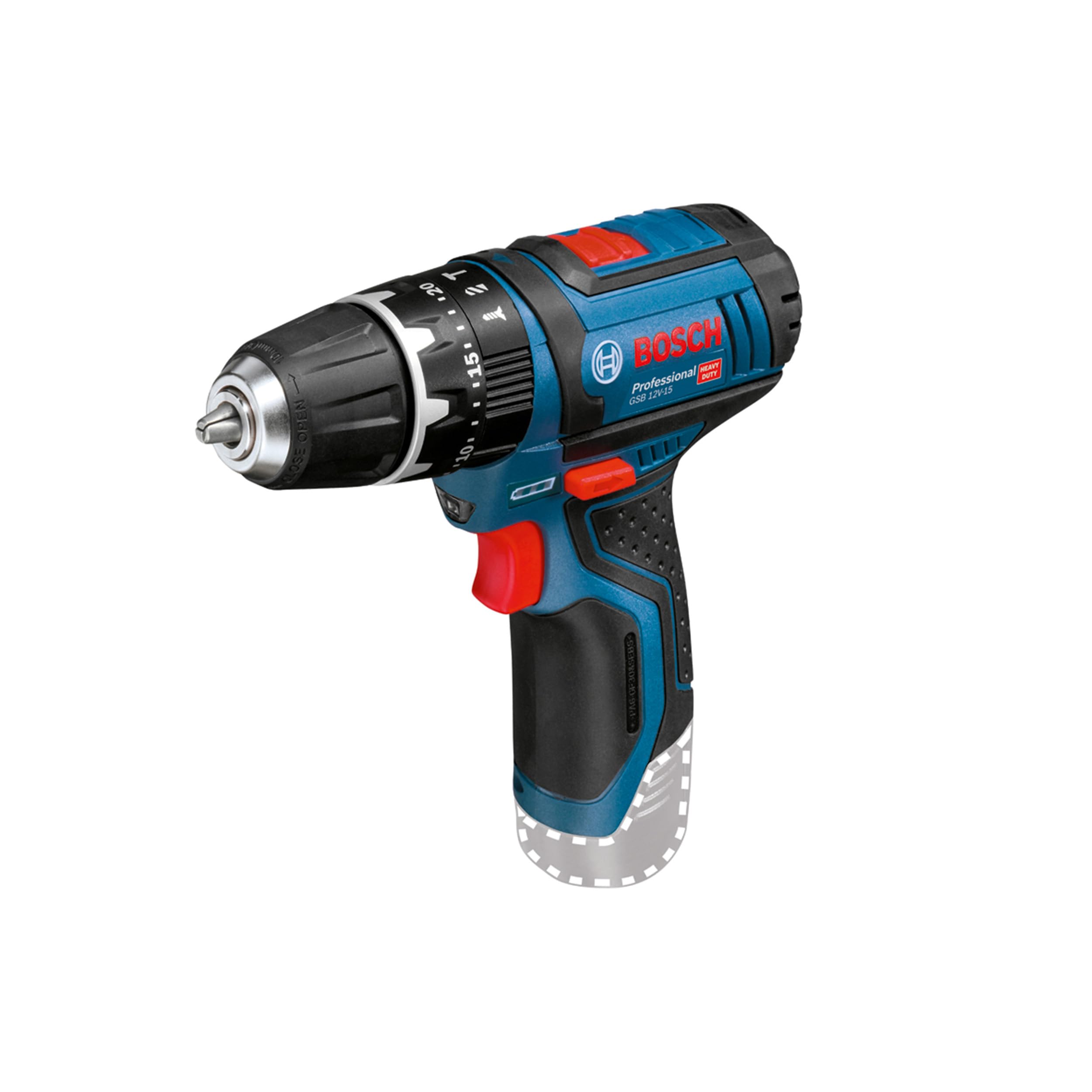 Bosch Professional GSB 12V-15 Cordless Combi Drill – Tool Only