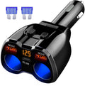 150W Car Charger Splitter – 20W PD Type C & QC3.0 Adapter