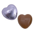 Italian Options Milk Chocolate Hearts | Lilac Foil Wedding Favors, 500g