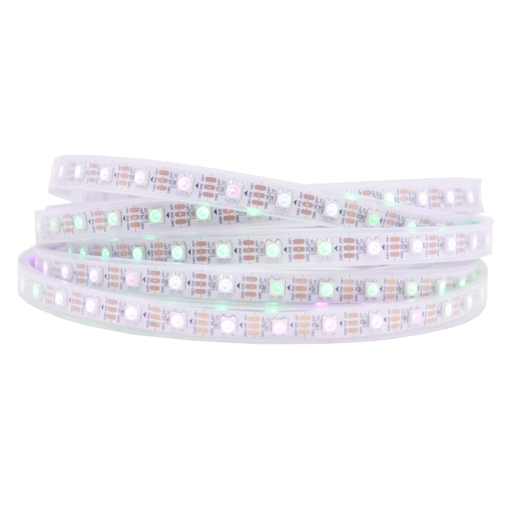 LOAMLIN WS2812B Addressable RGB LED Strip | 16.4FT 5050 SMD IP67 Waterproof