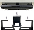 Laptop Holder Under Desk Laptop Mount Organizer Rack Storage Shelf, Add On Under Table Laptops, Keyboard, Routers, Modems, Cable Box - image 1