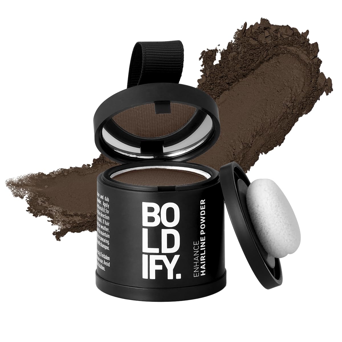 BOLDIFY Hairline Powder - Root Touch Up & Gray Coverage - Medium Brown, 10g