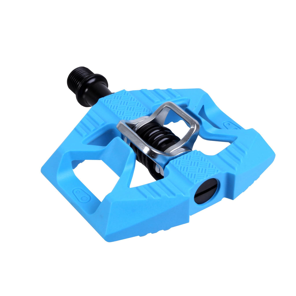 Crankbrothers Double Shot 1 Hybrid MTB Pedals – Blue/Black Composite