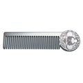 Death Grip Platinum Edition Metal Mustache Comb | Dual-Sided Pocket Tool