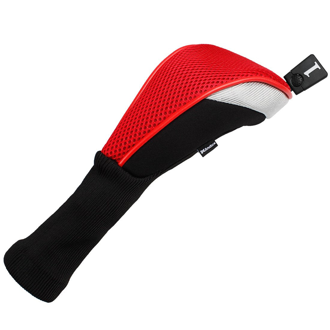 Andux Golf Club Head Covers - 5pc Set for 460cc Driver & Fairway Woods