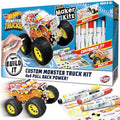Hot Wheels Make Your Own Monster Truck Art Set – STEM Toy with Ramp