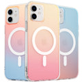 ORNARTO iPhone 12 & 12 Pro MagSafe Case – Iridescent Rainbow Cover
