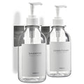 MaisoNovo Wall Mounted Shampoo and Conditioner Dispenser Set – 2 Pack