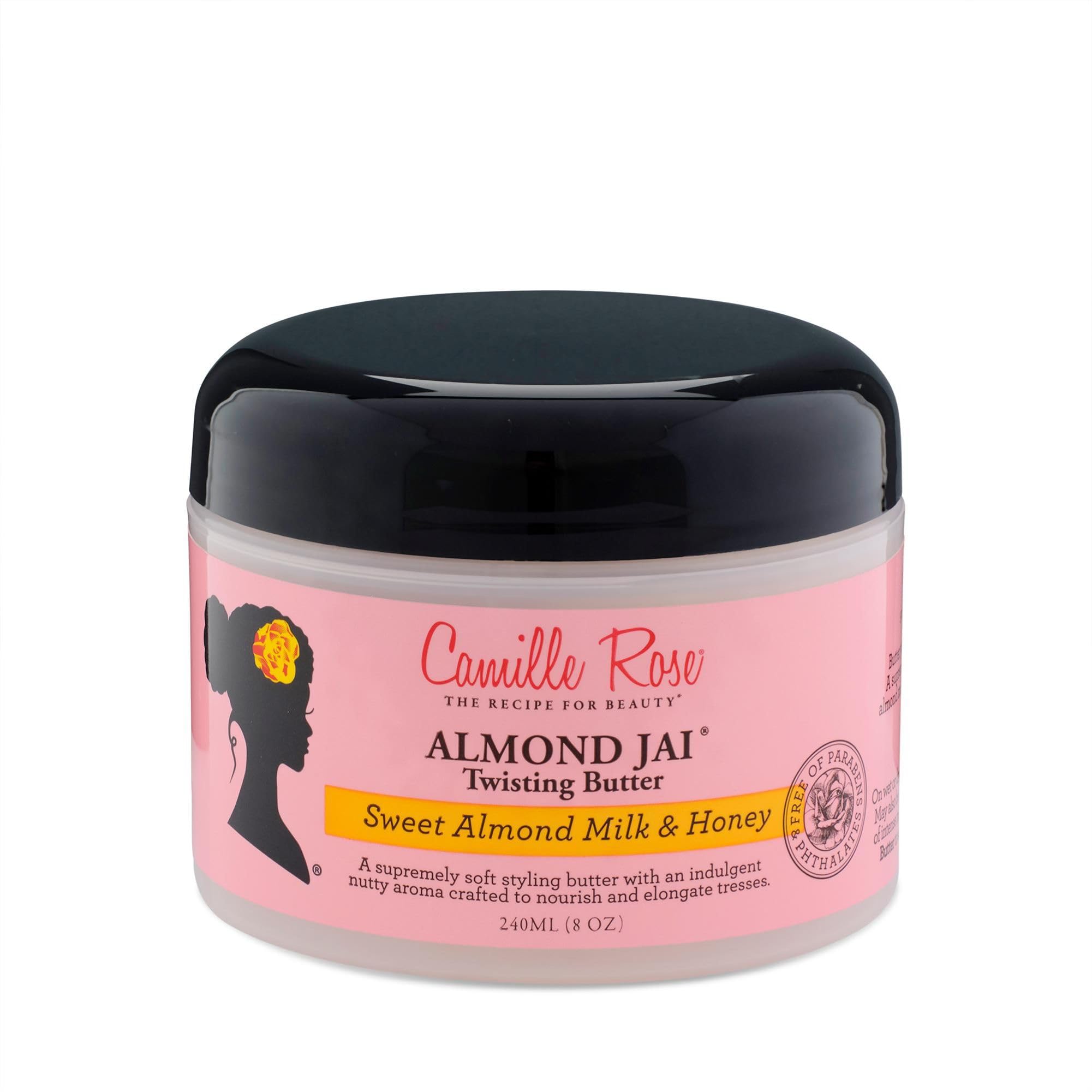 Camille Rose Almond Jai Twisting Butter | Moisturizing Hair Styling Cream