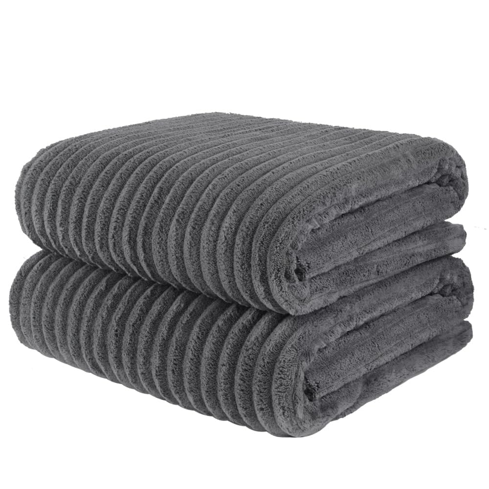 KinHwa Microfiber Bath Towels – Extra Large Quick Dry 2 Pack, 70x140cm