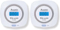 Carbon Monoxide Detectors – 2 Pack Battery Powered CO Alarm