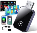 2-in-1 Wireless CarPlay & Android Auto Adapter – 2025 Upgrade