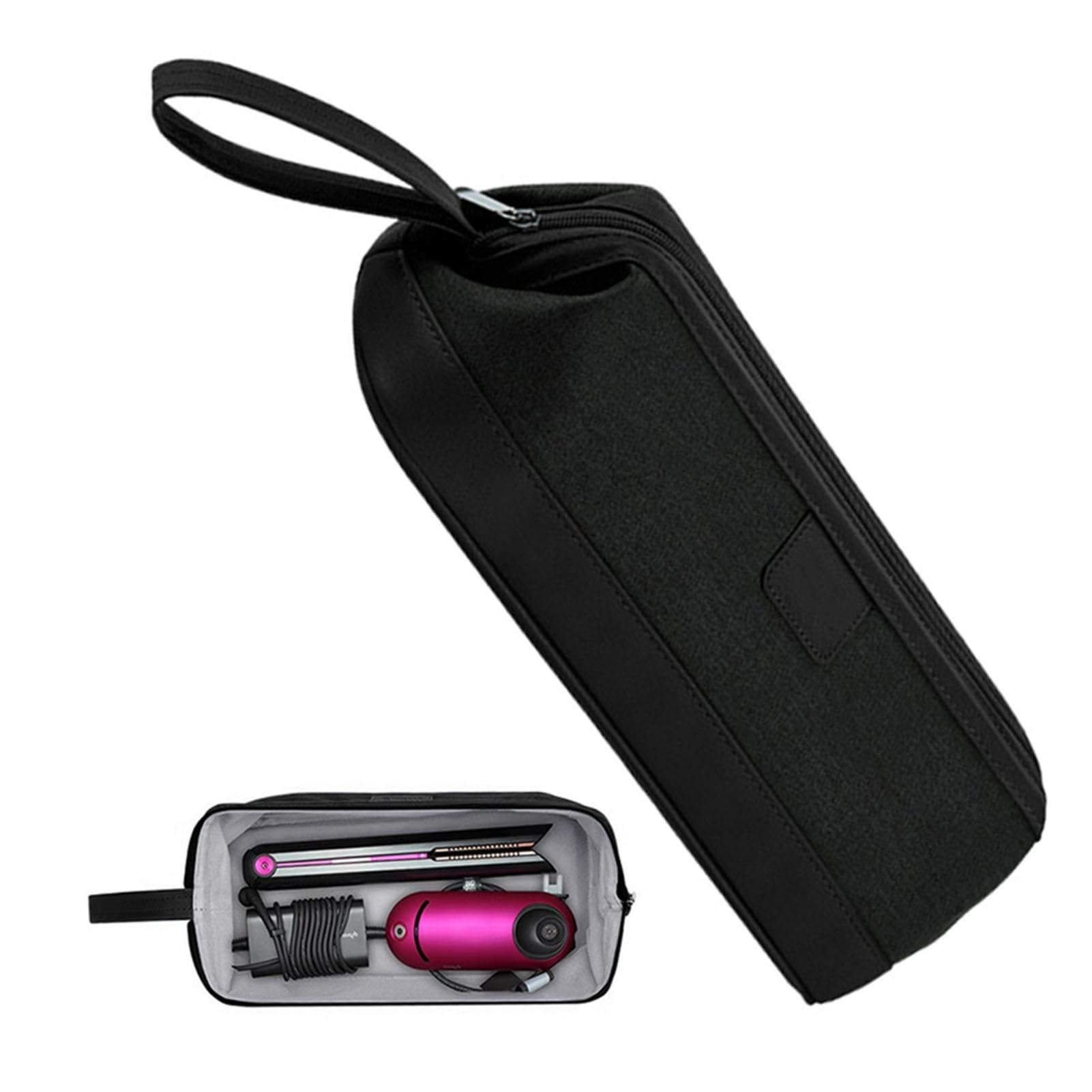 NHBETYS Hair Dryer Carrying Case – Waterproof Oxford Cloth Travel Organizer