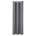 Jolof Store Flax Linen Heavyweight Shower Curtain - Grey, 80x180 cm