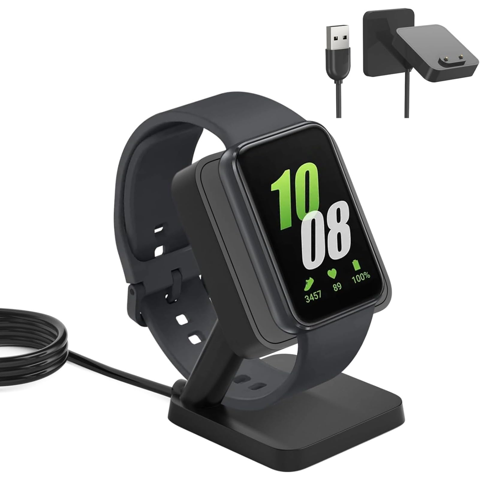Magnetic Smartwatch Charging Dock for Fit 3 – 3.3ft USB