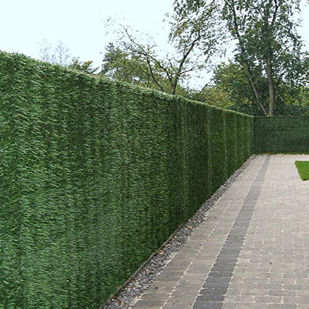 Artificial Conifer Hedge – UV Protected Privacy Fence (1m x 3m)