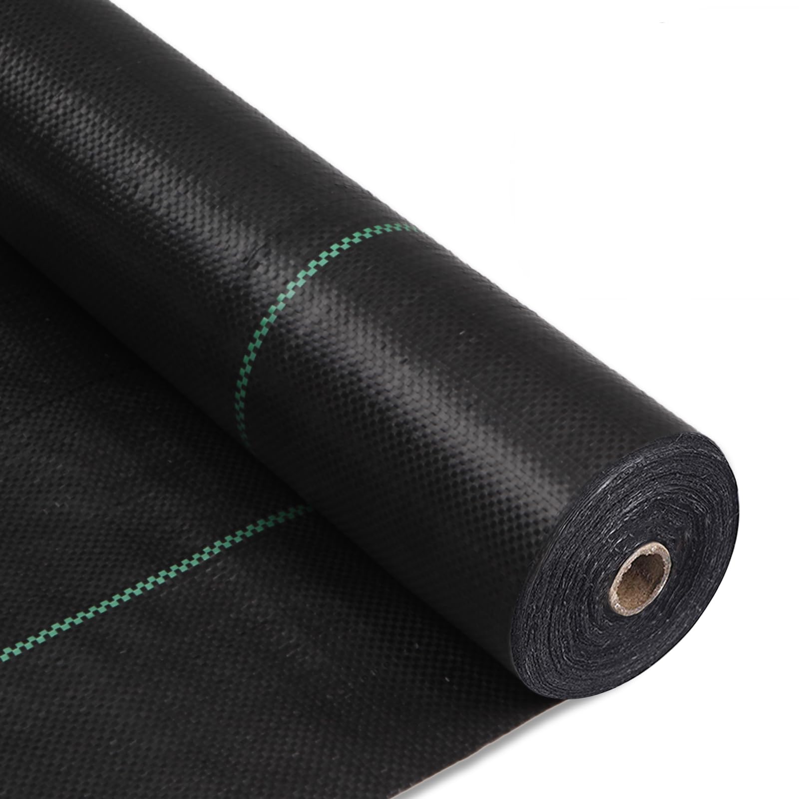 MLZPU Heavy Duty Weed Control Membrane - 3m x 25m Garden Landscape Fabric