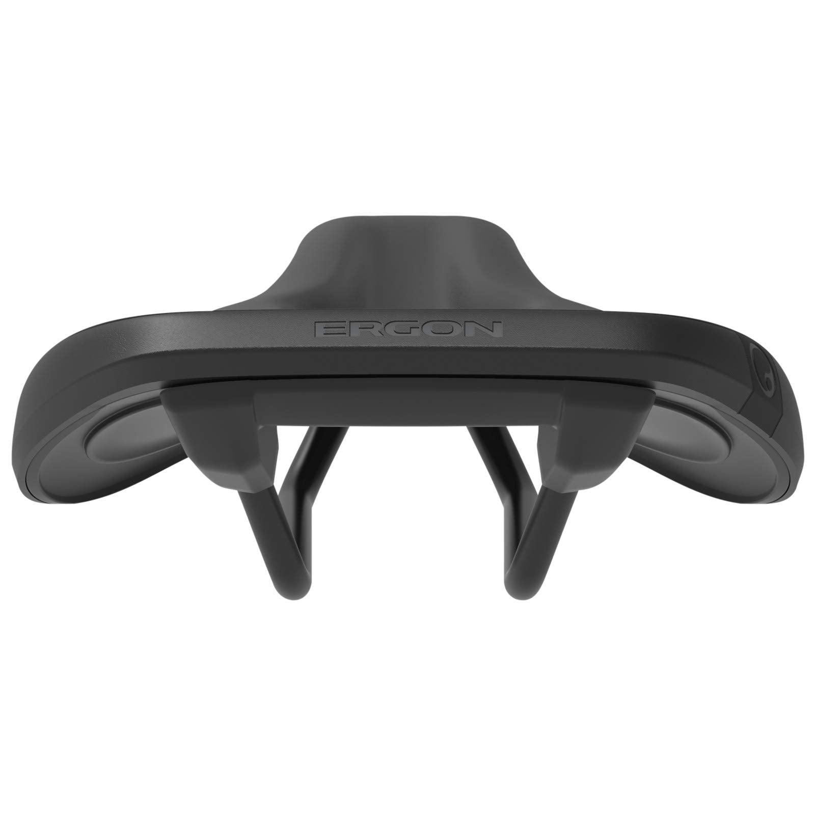 Ergon SMC Men's Mountain Bike Saddle – Orthopaedic Padding, Black, M/L