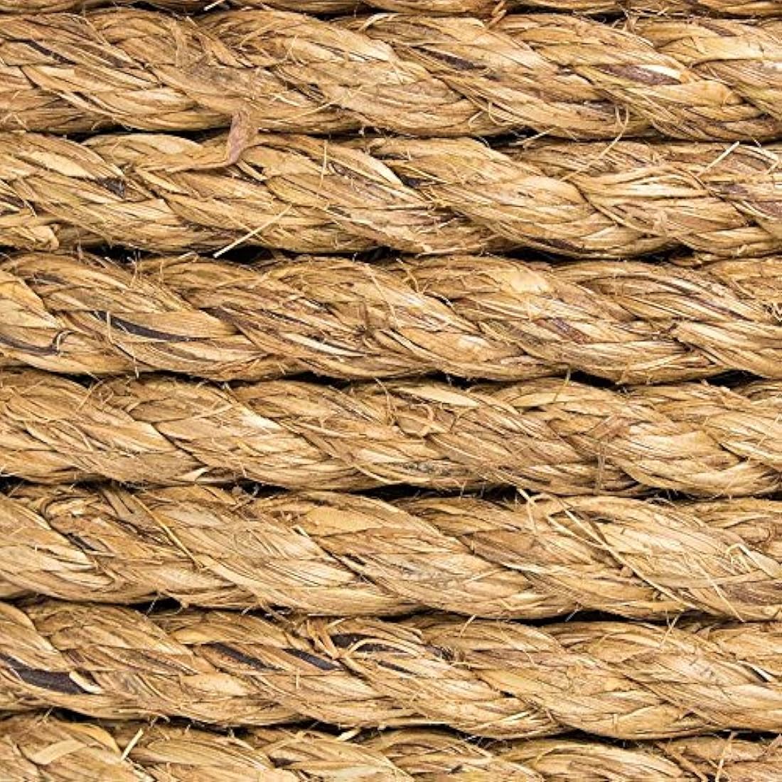 West Coast Paracord Twisted Manila Hemp Rope – Natural Fiber Utility Cord