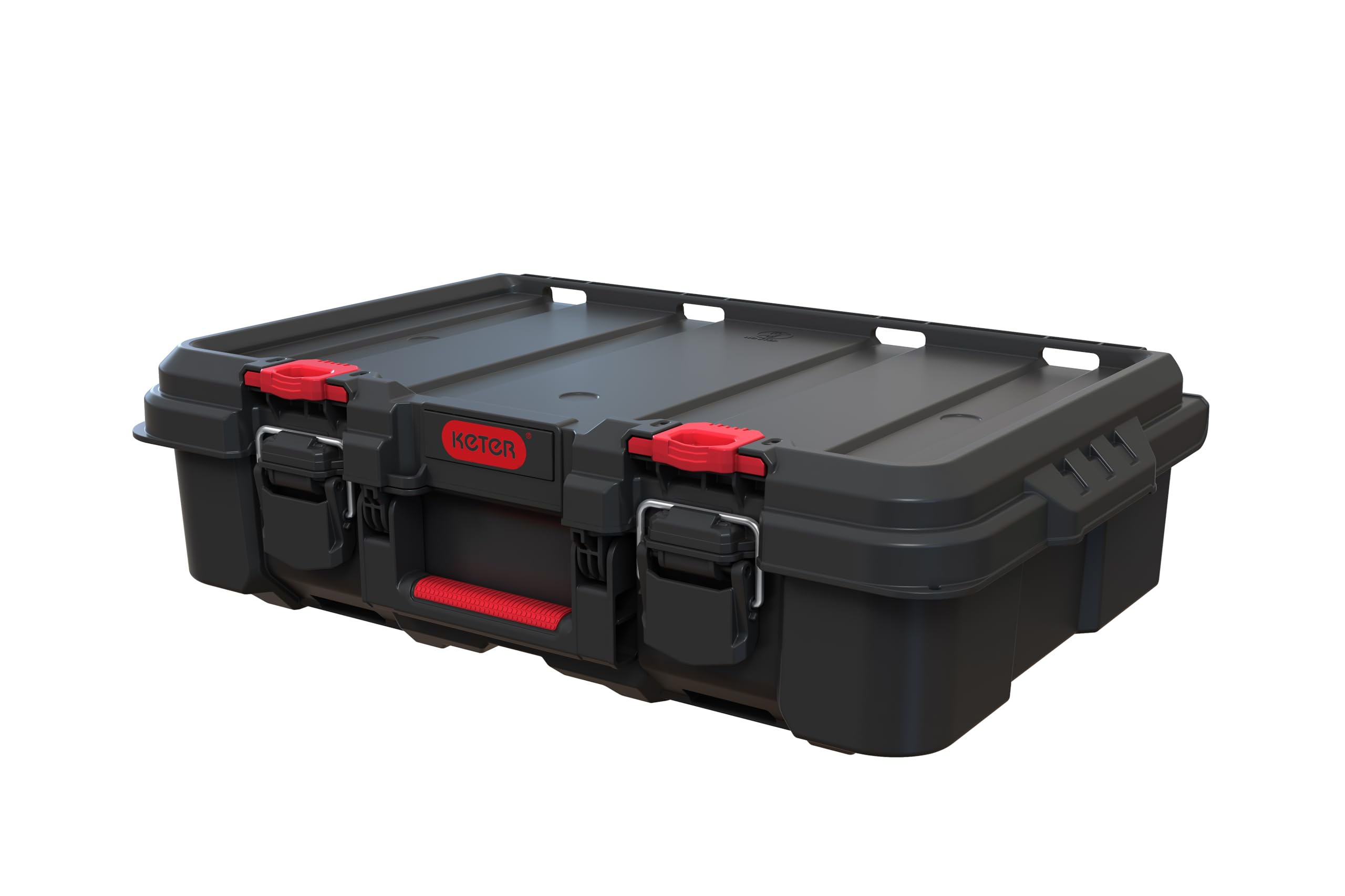 Keter Stack n' Roll Modular Power Tool Storage Case – Water Resistant