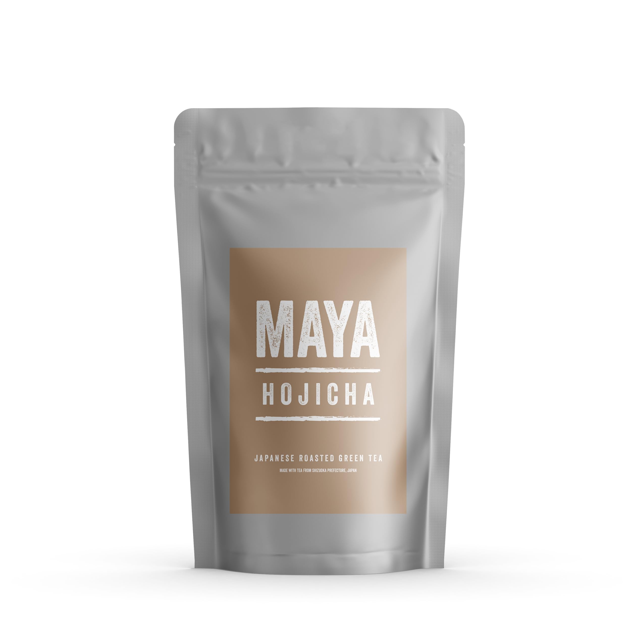 Maya Hojicha Roasted Green Tea Powder - Japanese Houjicha for Lattes, 100g