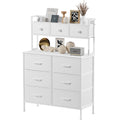 Mintnook 9-Drawer Chest of Drawers | Tall Wood & Metal Storage Cabinet