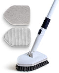 Moku Home Shower Scrubber – 58" Extendable 3-in-1 Bathroom Cleaning Brush