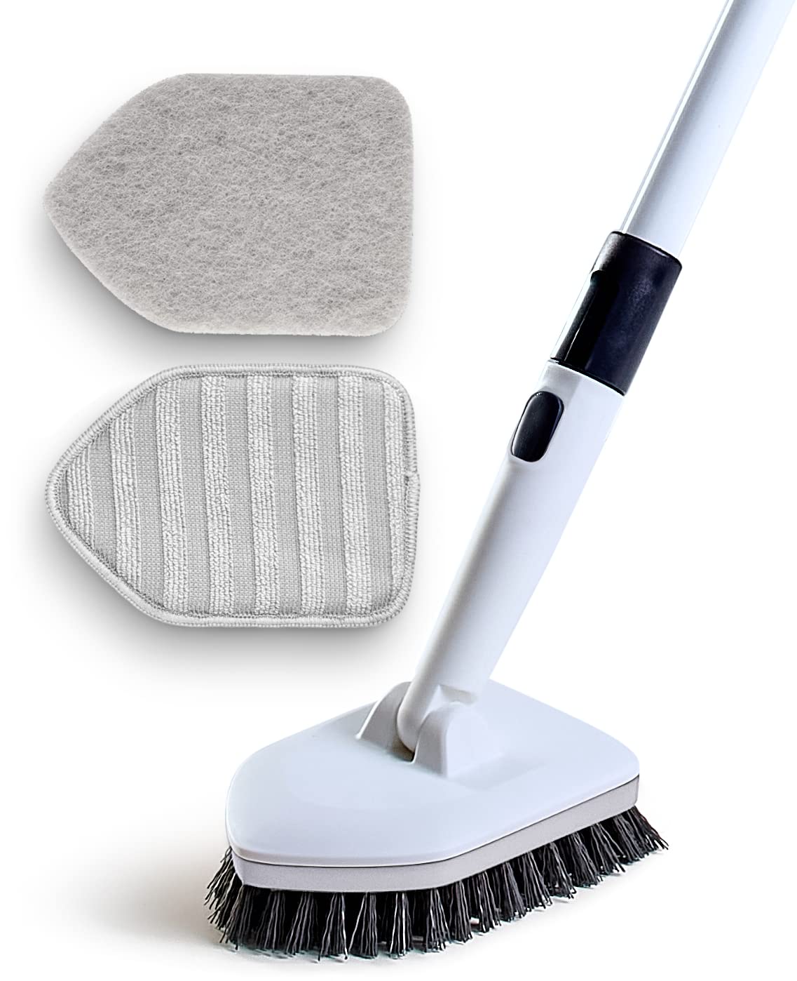 Moku Home Shower Scrubber – 58" Extendable 3-in-1 Bathroom Cleaning Brush