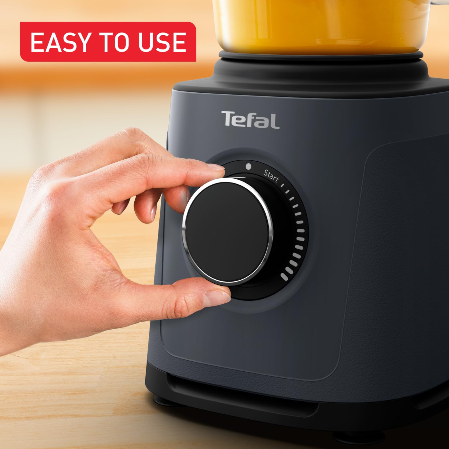 Tefal PerfectMix High-Speed Blender | 1200W 2L Glass Jar - Grey