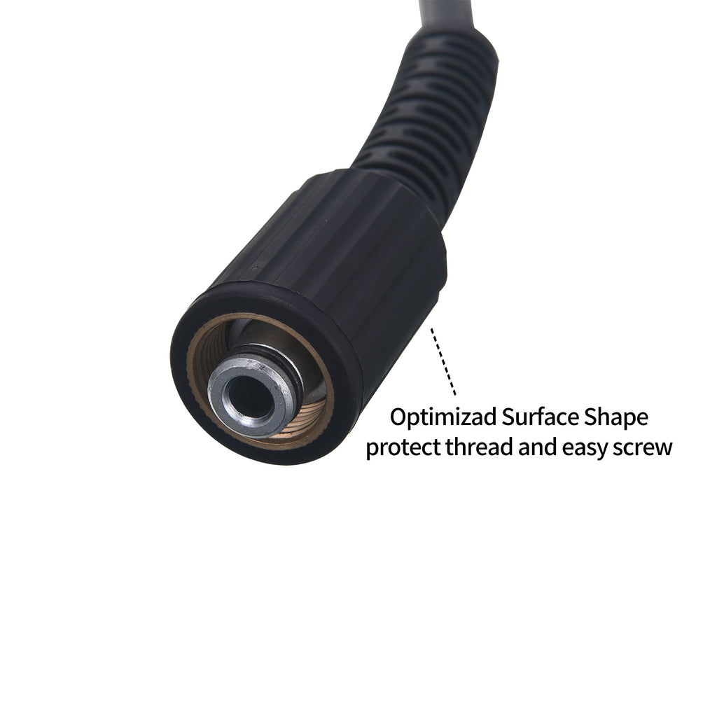 Tool Daily Pressure Washer Hose | 50 FT x 1/4 Inch | 3600 PSI M22 14mm