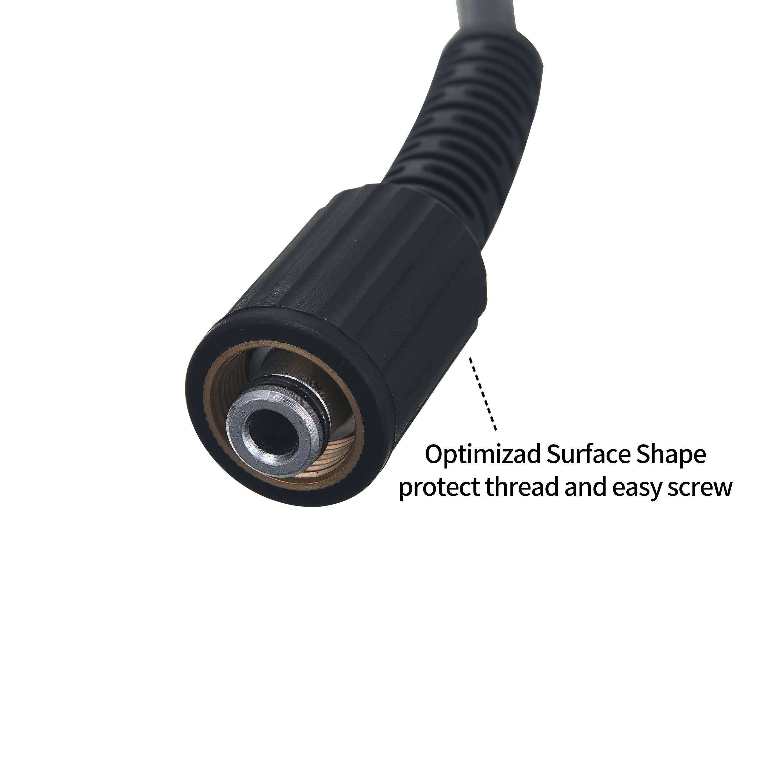Tool Daily Pressure Washer Hose | 50 FT x 1/4 Inch | 3600 PSI M22 14mm