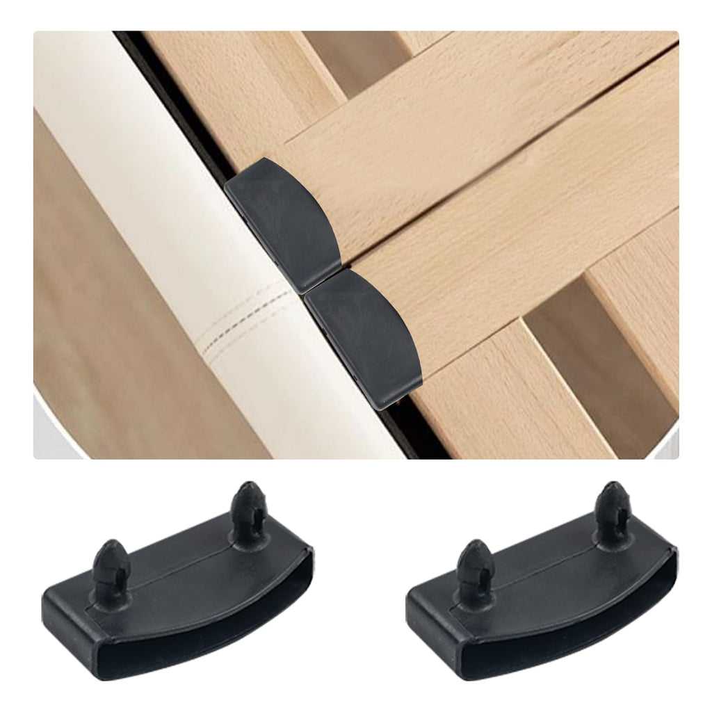 Sgehai 36 Pcs bed slat, replacement bed slat end clip,plastic bed slat holders caps 55mm,24 ends and 12 center,for double/single bed and king size - image 3