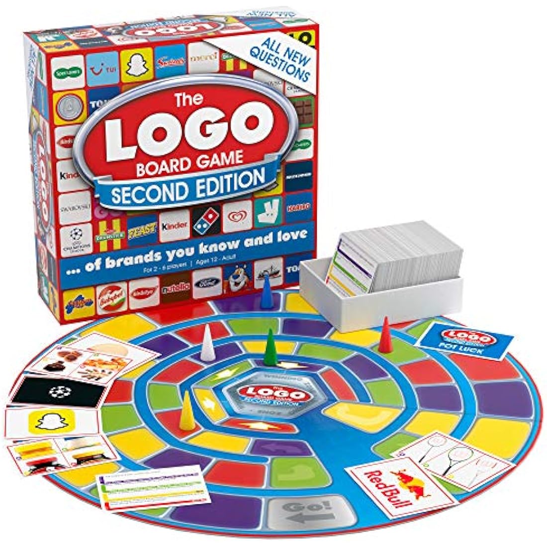 Drumond Park The LOGO Board Game Second Edition | Family Trivia Game