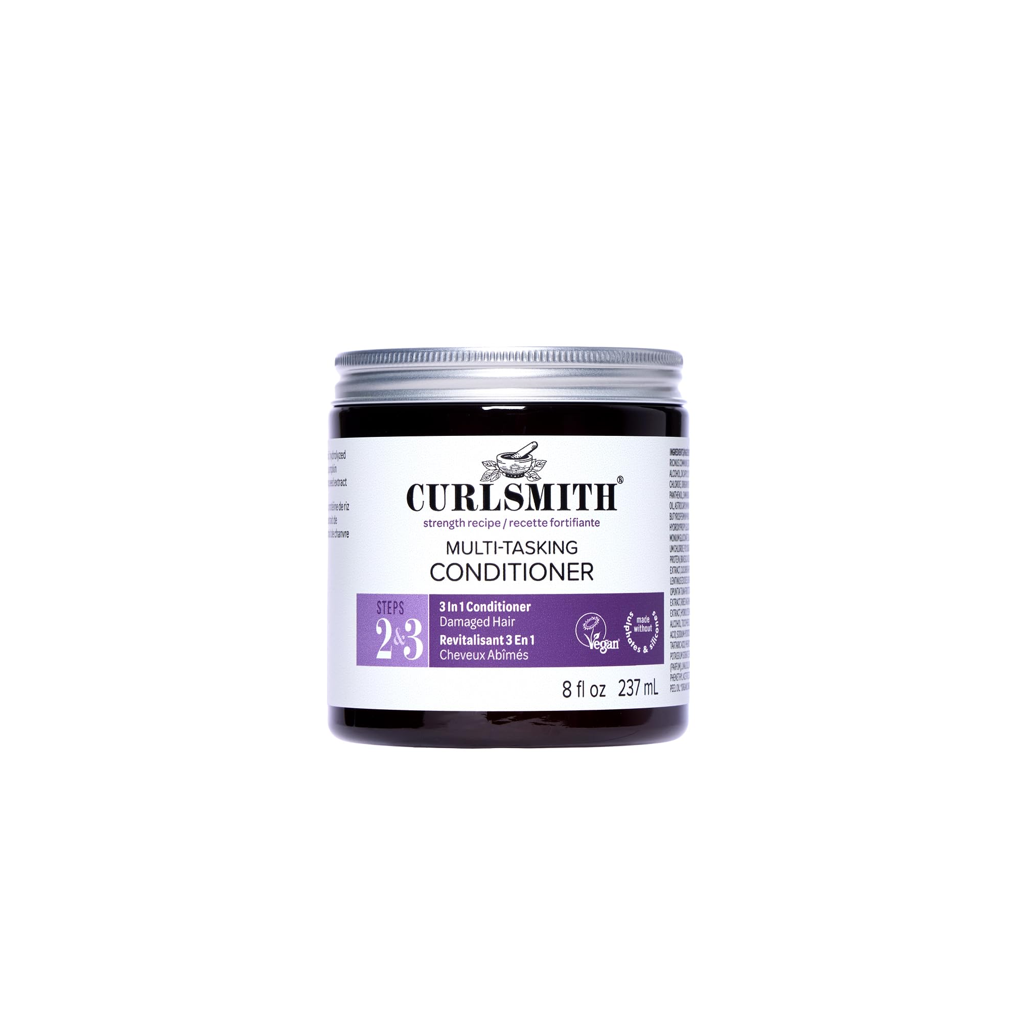 Curlsmith Multi-Tasking 3-in-1 Conditioner | Protein Hair Repair - 237ml
