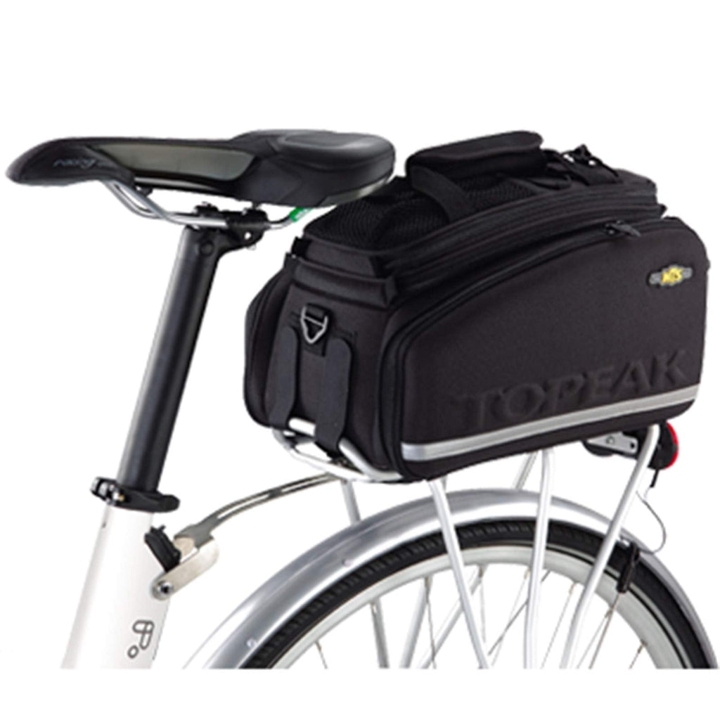 Topeak DXP Trunk Bag – 22.6L Expandable Bicycle Pannier - Black